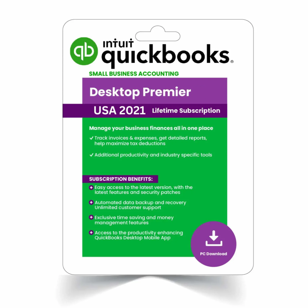 QuickBooks Desktop Premier 2021